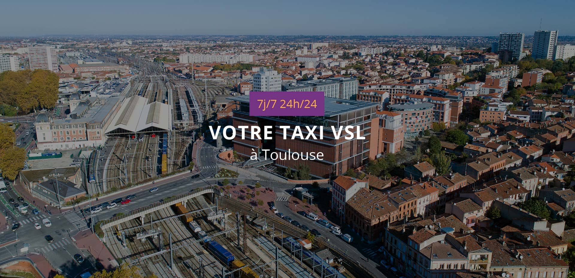 Taxi 24h/24 à Toulouse - TAXI TLS